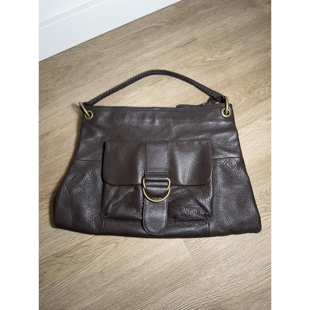 Hobo International Dark Brown Leather Purse